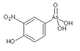 Chemical structure of Roxarsone